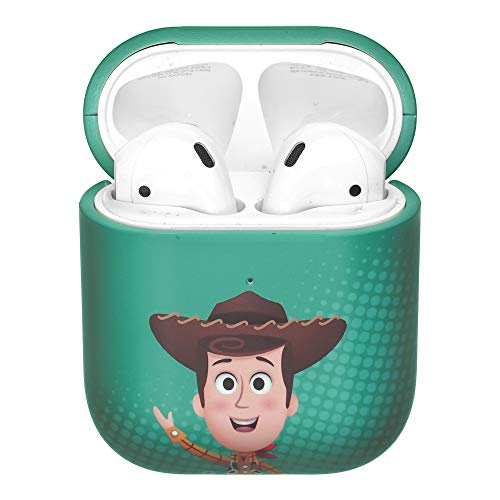 Toy Story Compatible with AirPods Case Protective Hard PC Shell Cute Cover - Greeting Woody