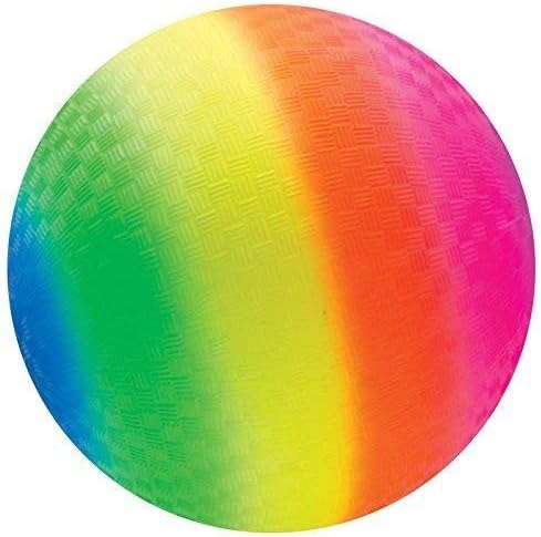 8.5 Inch Playground Balls Red, Blue, Green, Yellow and Rainbow!