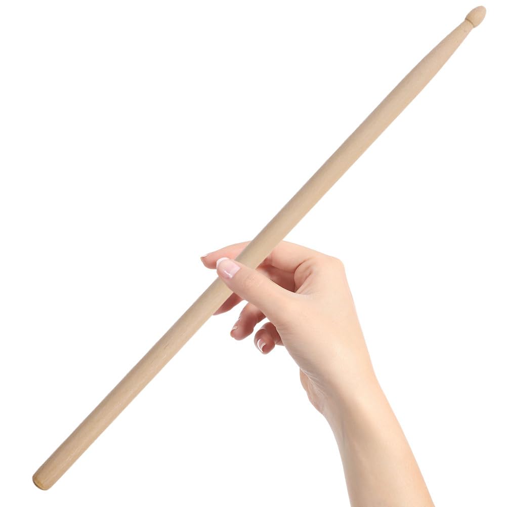 Vaguelly 12 Paar 5A Holz-Drumsticks: Drumsticks mit komfortablem Griff für Anfänger und Profis – Jazz-Rock-Percussion-Übungssticks