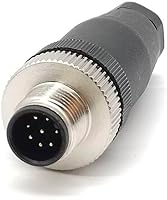 Vista 16 de Elecbee Conector de cable M12 Circular Impermeable Enchufe de Aviación Terminación de Tornillo Instalable en Campo Desapantallamiento Recto