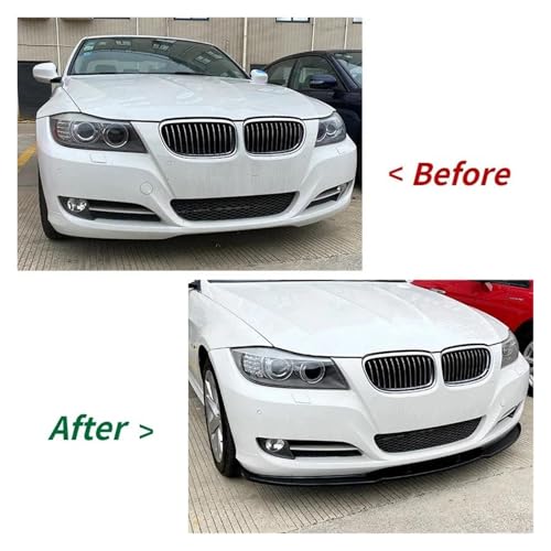 Lèvre spoiler BMW E90 E91 Facelift pour protéger et rabaisser le pare-chocs