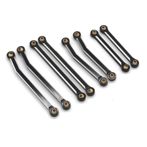 RC�����p�A�N�Z�T���[ For JJRC C8801 C8808 C8809 AX8560 For TRX4M 1/18 RC�����[�g�R���g���[���J�[���^��??PO�A�N�Z�T���[8�{�̃v�����b�h�t��(Black)