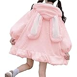 🍃Strickjacke Damen Lang Mit Kapuze Strickmantel Strickcardigan Damen Herbst Winter Casual Open Front Sweater Cardigan Cover Up Outwear Fledermausärmel Kunstfell Fellkragen Jacke Hochzeit Party Cocktail Poncho Stola mit Fransen