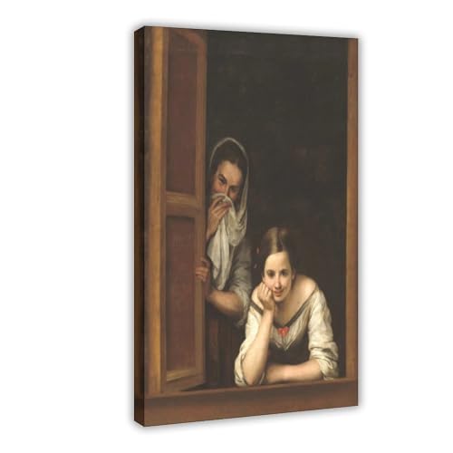Toile Bartolome Esteban Murillo 1675 pour habiller un mur de salon vide