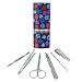 Dungeon Dice Pattern For Fighting Dragons Stainless Steel Manicure Pedicure Grooming Beauty Care Travel Kit