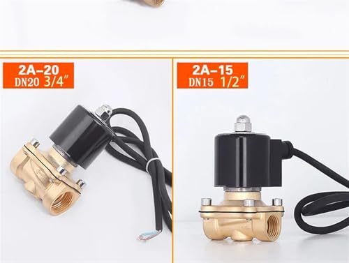 Électrovanne 24v AC normalement fermée IP68 de 2 pouces pour immersion - 8
