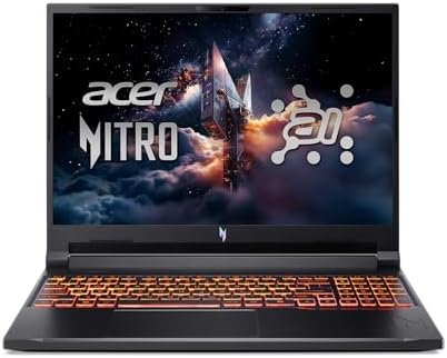 Acer Nitro V 16 AI Copilot+ Laptop para jogos para PC | Processad...