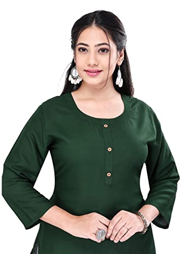 Image of Women Rayon Regular Kurti