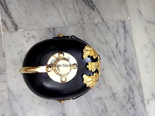 Pickelhaube casque de Prusse militaria allemand avec pointe en laiton