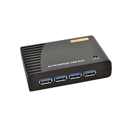 Exsys EX-1125 - Hub USB 3.0 (4 puertos, incluye fuente de alimentación)