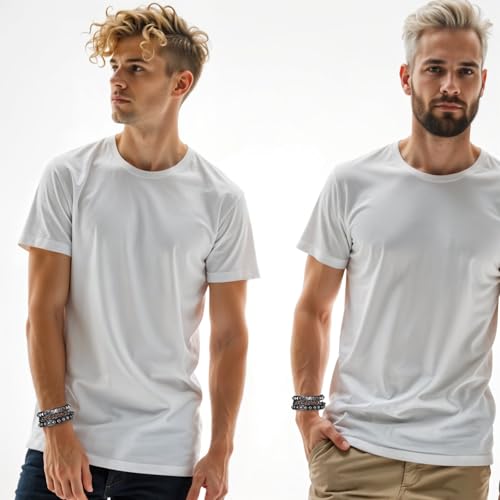 1 PCS Spike Bracelets, Punk Rock Studded Bracelet Leather Studded Bracelet Snap Button Metal Wristband Cuff Wrap Bangle Adjustable for Men Women Rocker Outfits Accessories4