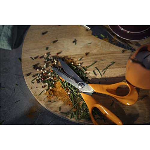 Fiskars Kitchen Scissors, Total Length: 18 Cm, Quality Steel/Synthetic Material, Classic, 1000819 #TOP2
