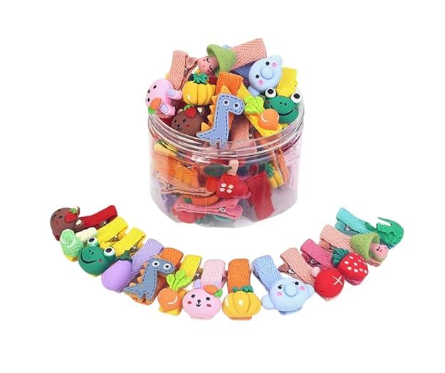 kapimo 20 Pcs Mix Hair Accessories for Girls Kids Baby Fancy Cute Patterns with Fabric Wrapped Hair Clips (Multicolor) (B0D14XPB2X) Amazon Price History, Amazon Price Tracker
