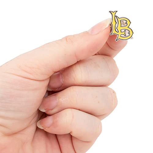 Image of Desert Cactus Cal State Long Beach University Lapel Pin CSULB Beach Made of Metal for Formal Wear, Bag and Hat Jewelry, and Tie Tack (Pin A)