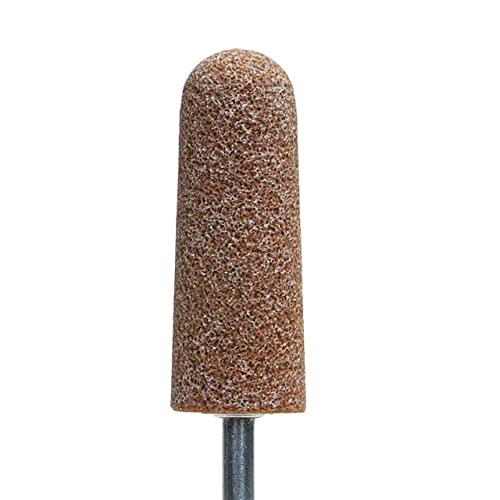 Norton 61463624377 1x2-3/4x1/4 in. Gemini 38A AO Vitrified Bond Mounted Points, Type A3, 36 Grit, 5 Pack