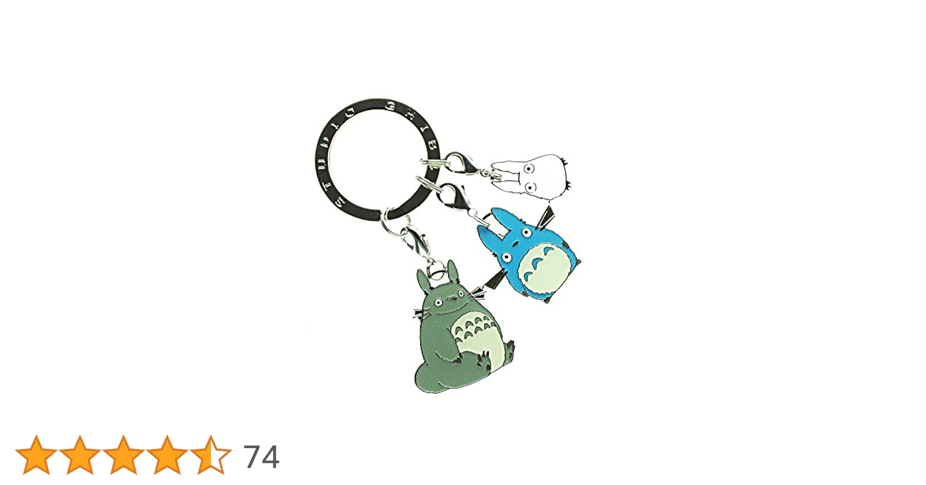 となりのトトロ　ジブリパーク　キーチェーン3つセット　新品 ジブリ - 【となりのトトロ】3匹セット キーホルダーの通販 by