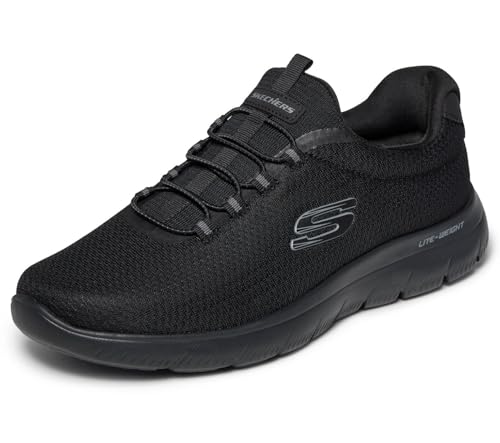 Skechers Sport Women's Energy Sneaker,Black,5.5 M US