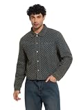 Men’s Vintage Washed Denim Jacket Single Breasted Drop Shoulder Casual Jean Coat Solid Color for Daily Wear