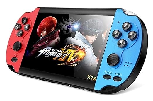 Image of X7 Handheld Game | 4.3 inch Screen | 10000+ Built-in Retro Games | Dual Joystick | Rechargeable Gaming Console for Kids & Adults