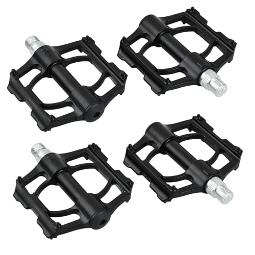 Ziyonix Pedales para Bicicleta de Montaña, Pedales de Aleación de Aluminio Antideslizantes, Pedal de 9/16 Universal para Bicicleta, Pedal de Plataforma Ligero para BMX MTB