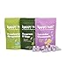 Happy Wax Spa Day Mix, Scented Soy Wax Melts - 8 Oz. Wax Melts Variety Bag - Over 200 Hours Burn Time! [Lavender Chamomile, Fresh Bamboo, Eucalyptus Spearmint]
