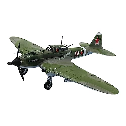 Chasseur soviétique IL-2 réplique métallique 1:72 stable et durable contre l'usure du plastique