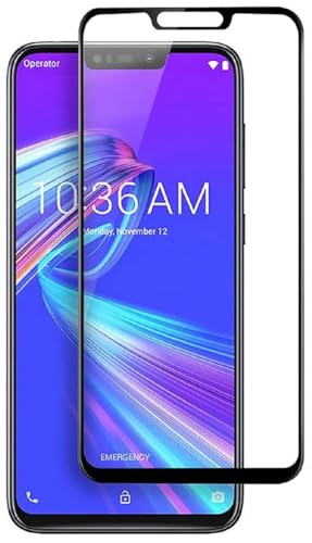 Image of HD Tempered Glass Screen Protector Compatible For Asus Zenfone Max M2 With Edge To Edge Coverage And Easy Installation Kit