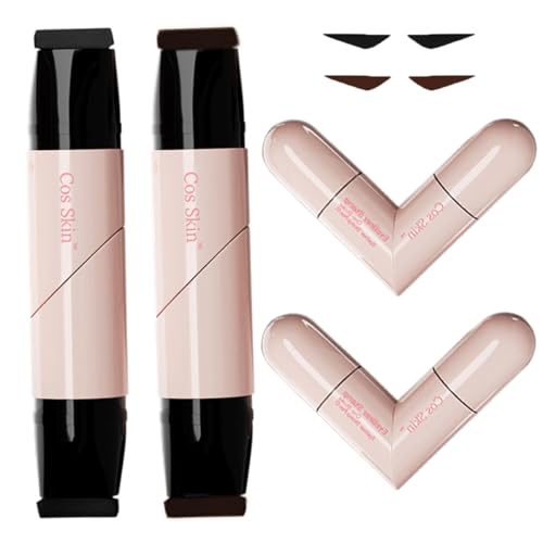 Set de delineadores gel 2 colores Dulele