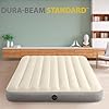 Intex Airbed Materasso Deluxe Classic Matrimoniale Dura Beam con Tecnologia Fiber Tech, Tinta Unita, Multicolore, 152 x 203 x 25 cm
