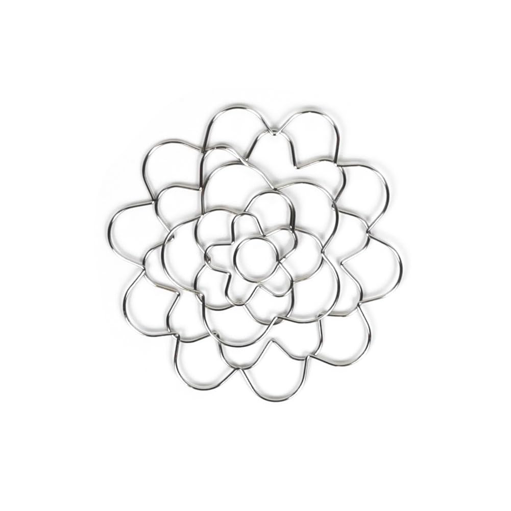 CTRLZS Flower Arrangement Holder Flower Arrangement Assistant Reusable Stainless Steel 4inch