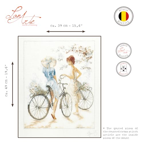 Image of Vervaco Counted Cross Stitch kit (Bicycles)