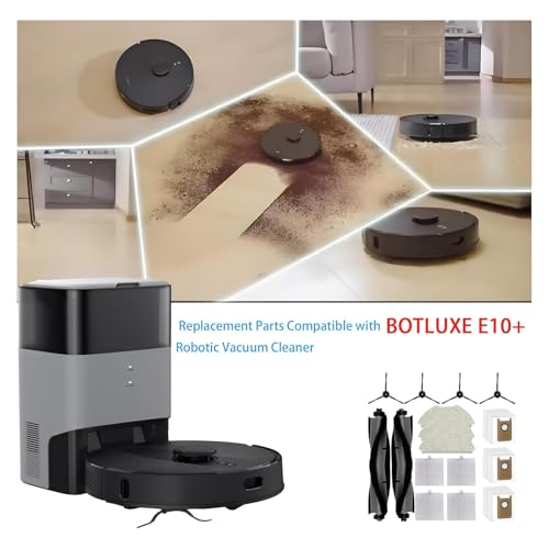 Image of E10+ Replacement Accessories Kit for BOTLUXE E10+ Robot Vacuum:16 Pack