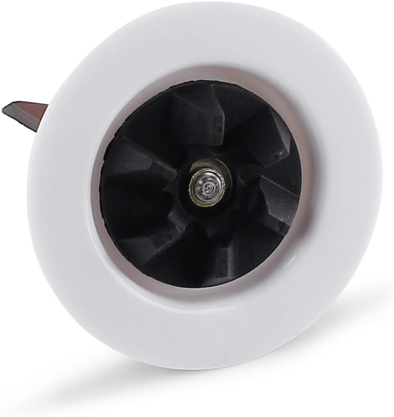 Replacement Parts 5cups Glass Jar with Blade and Base Bottom Cap,Compatible with Hamilton Beach Blenders(White)