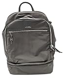TUMI 149006 Bexley Grey With Silver Hardware Multi Compartment Women's Backpack