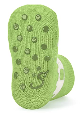 abs crawling socks double pack jungle baby boys ABS socks4