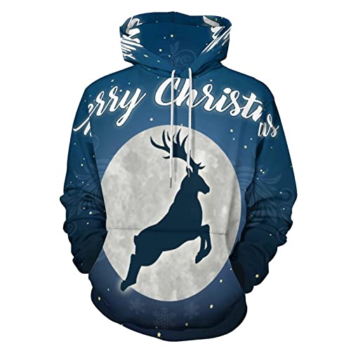 Sweatshirts à capuche adulte XXL chaud, fini les vêtements d'hiver serrés pour Noël