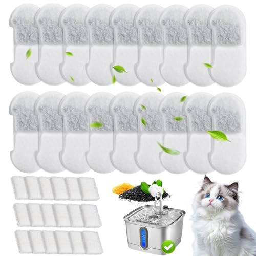 Filtros de repuesto para fuente de agua para gatos miniatura 1