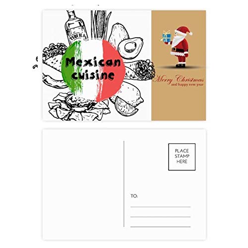 Cartes postales drapeau Mexique lot de 20 pour correspondance et envoi