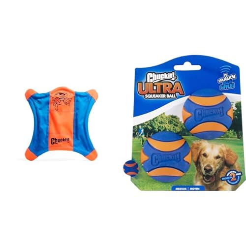 Chuckit! Juego de Juguetes para Perros Mediano