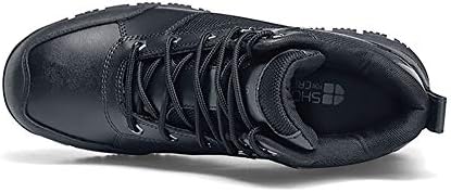 Shoes for Crews Voyager II, Men's, Women's, Unisex Steel Toe (ST) Work Boots, Slip Resistant, Water Resistant, Black, Men's 10.5 / Women's 12 | Image 2