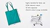 Miammo I'd rather be sleeping lazy statement [CM17FLS] tote shopping bag - Emerald #1