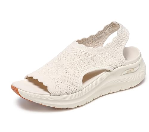 Sandalias deportivas Skechers Arch Fit 2.0 que alivian el cansancio al caminar