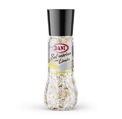 Dani - Sal con Limón con Molinillo - Tamaño Familiar 400 gr.