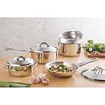 Tramontina 62501/200 Solar, Bottom 3-Layer Stainless Saucepan, 7.9 inches (20 cm), Thermal Conduction, 3-Layer Construction, Stainless Steel, Dishwasher Safe, Gas and Induction Compatible, Gift for - Image 2