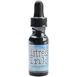 Ranger Tim Holtz Distress Ink Re-Inker, 0.5-Ounce, Salty Ocean