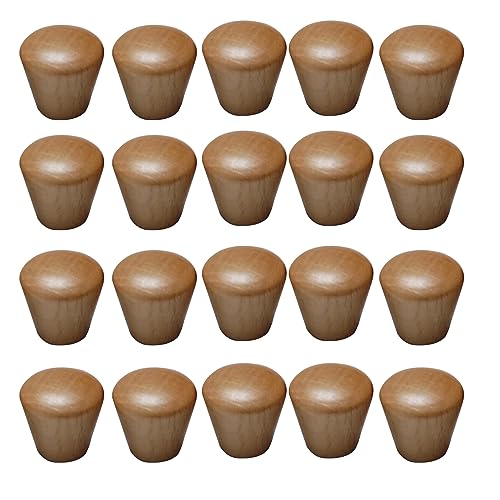 20個セット ハンドル ドア 食器棚 ノブ ブナ材 引き出し ハンドル ノブ キャビネット 引き出し キッチン キャビネット