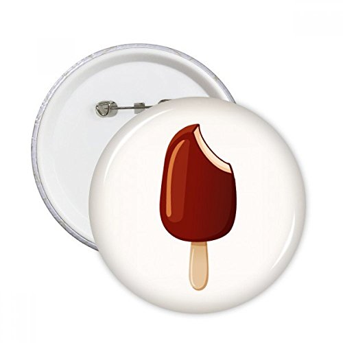 Pins crème glacée Chocolat croustillants 5pcs Cadeau idéal pour amateurs d'accessoires originaux