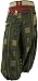 Produktbild GURU SHOP Weite Pluderhose mit Breitem Gewebtem Bund, Fransentasche, Damen, Olivgrün, Baumwolle, Size:38, Hosen Alternative Bekleidung