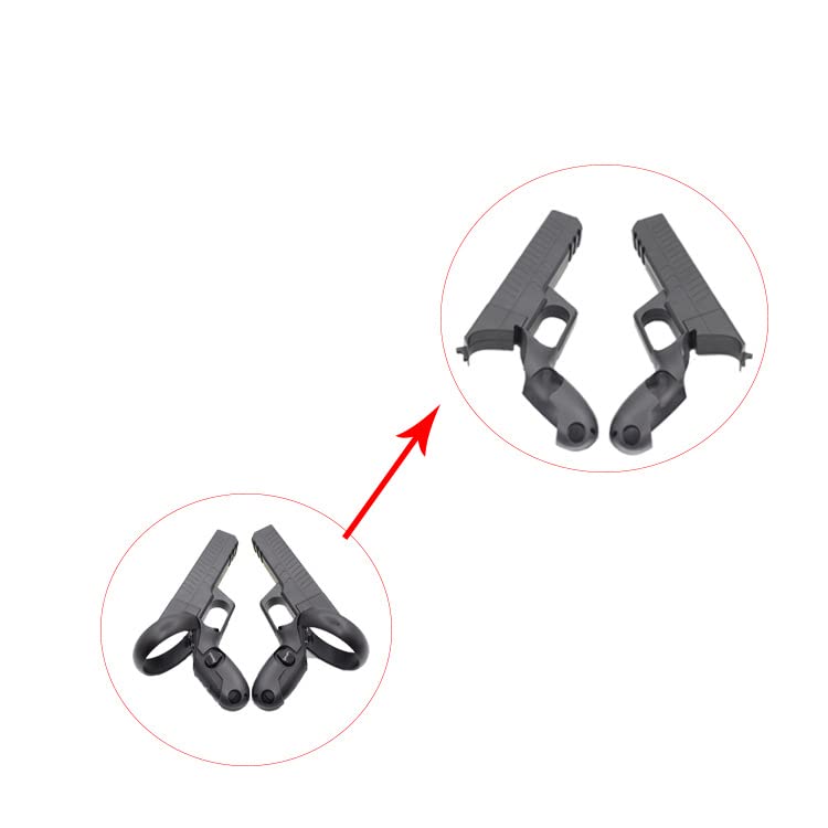 WANGCL VR Controllers Protective Cover for Playstation/Oculus Quest/Rifts VR Hand Controller Grip -Pistol Model Style - Image 3
