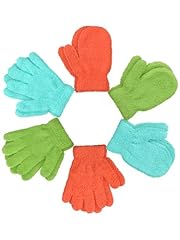 Orange, Lemon Green, Mint Green